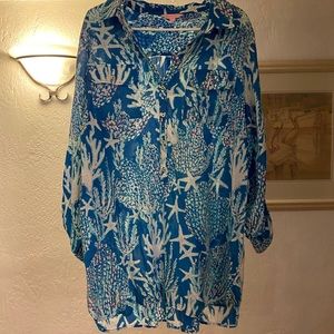 Lily Pulitzer shirt dress